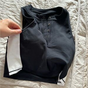 two!!! one all black and one black with white stripe